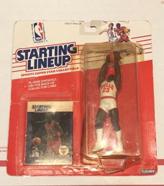 1988 Kenner Starting Lineup - Michael Jordan - 23 - Chicago Bulls - In Pkg.