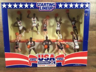 Kenner Starting Lineup 1992 Usa Olympic Basketball Dream Team Box Set Nib Jordan