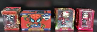 Hot Toys Cosbaby Marvel Avengers Set Of 4 Figures Brand 1l