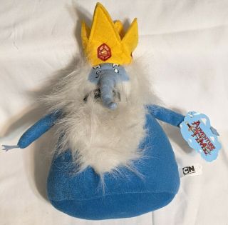 Ice King Adventure Time With Finn And Jake Stuffed Plush Toy Cartoon Network