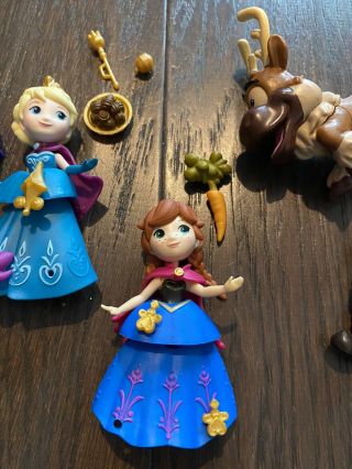 Disney Princess Little Kingdom Snap In Elsa Throne,  Anna,  Sven & Kristoff Frozen 3