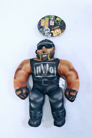 Vintage W/ Tags 1998 Nwo Hollywood Hulk Hogan Body Bashers 21” Wrestling Buddy