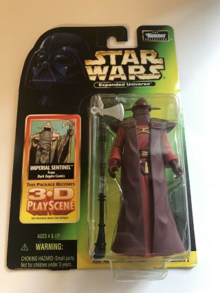 Star Wars Expanded Universe 1998 Imperial Sentinel 3.  75 Action Figure