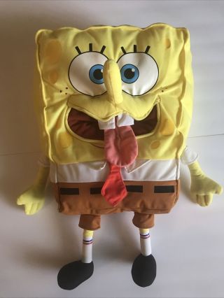 Vintage Spongebob Squarepants Large 24 " Stuffed Plush 2001 Mattel Viacom
