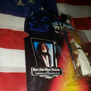 Obi - Wan Kenobi Long Saber – Star Wars Power of the Force – Vintage Kenner 1995 2