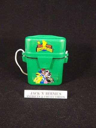 1994 Vintage Power Rangers Kid Care Waterproof Case 17 Sterile Adhesive Bandage