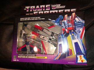 Transformers G1 Reissue Decepticon Air Commander Starscream Walmart Exclusive