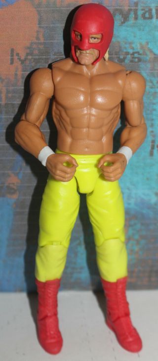 Wwe Hulk Hogan Mattel Create A Superstar Action Figure Mr.  America Mask