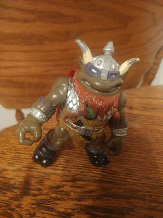 Tmnt 1994 Dwarf Don (painted Veins & All Red Beard Variant)