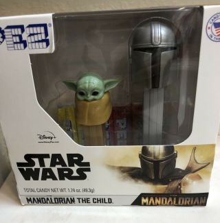 Star Wars Baby Yoda Disney Mandalorian The Child Pez Dispenser 2 Pack