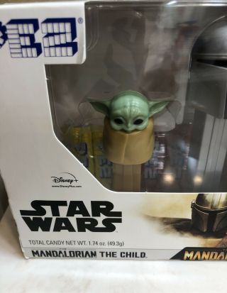 STAR WARS Baby Yoda DISNEY MANDALORIAN THE CHILD PEZ DISPENSER 2 PACK 3