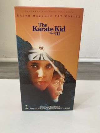 The Karate Kid Part 3 Vhs