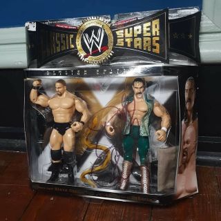 WWE Classic Superstar Stone Cold and Jake the Snake Limited Edition SIGNED 3