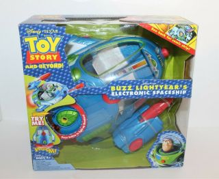 Disney Pixar Toy Story And Beyond Buzz Lightyear Electronic Spaceship 2004