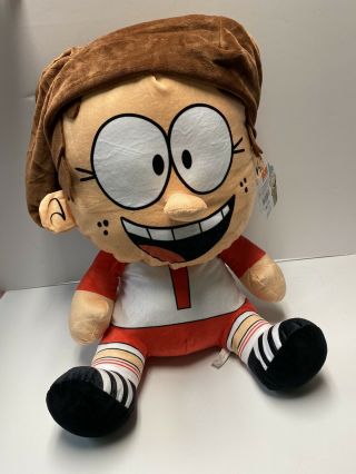Nickelodeon The Loud House Lynn Large 21” Toy Factory Plush Toy Doll W/ Tag