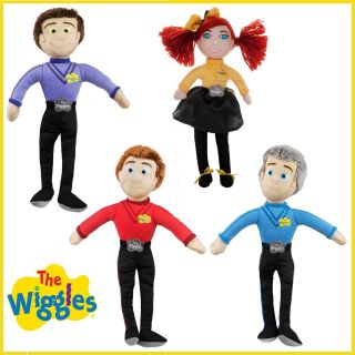 The Wiggles Plush Toy Emma Lachy Simon Anthony Wiggle Doll Licensed Soft Child