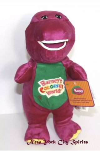 Barney Doll Singing " I Love You " Song 12 Inches