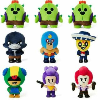 Brawl Stars X Line Friends Plush Toy Doll Christmas Gifts Limited Edition
