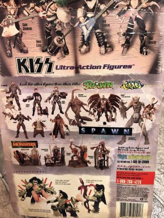Kiss Gene Simmons Ultra Action Figure 1997 McFarlane Toys Ax Bass & Winged Snake 2