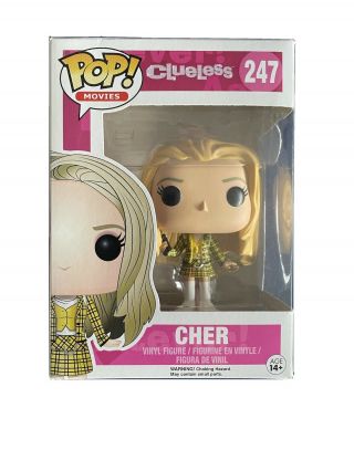 Pop Funko 247 Cher From Clueless Brand Movie Film Action Figure