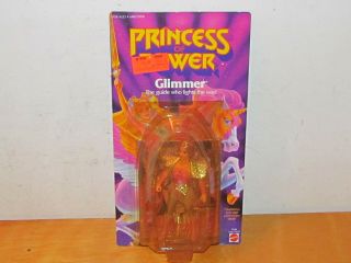 Vintage Mattel 1984 Princess Of Power Glimmer Action Figure Moc Unpunched