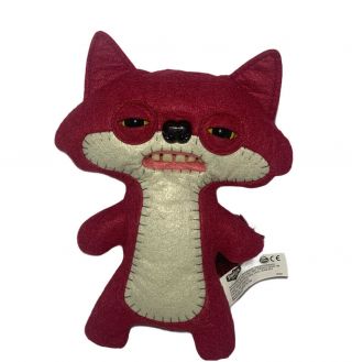 Fuggler Funny Ugly Monster Maroon Suspicious Fox 9 "