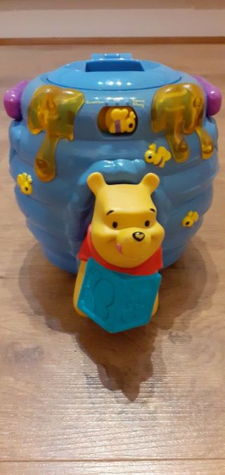 Disney Winnie The Pooh Honey Pot Shape Sorter Numbers