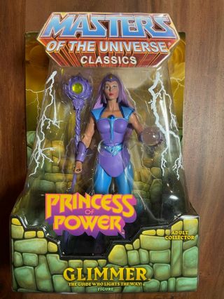 Glimmer,  Masters Of The Universe Classics,  On Card