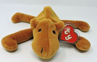 Authenticated Ty Humphrey 1st Generation Beanie Baby Camel Ultra Rare