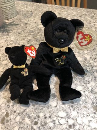Ty Beanie Babies The End & The End (mini) - Tag Errors -
