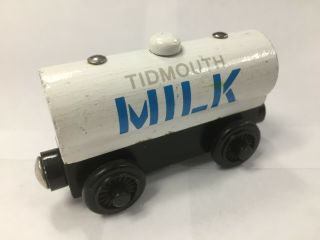 Thomas Tank Engine & Friends Wooden Learning Curve Brio Compatible Tidmouth Milk