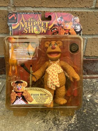 The Muppets Show 25 Years Palisades Fozzie Bear Figure Box