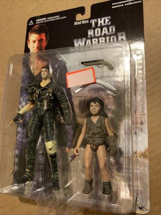 Mad Max 2 Road Warrior Series 1 Mad Max And Feral Kid Action Figure 2000 N2