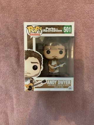 Parks And Recreation Andy Dwyer Funko Pop Boxed Chris Pratt