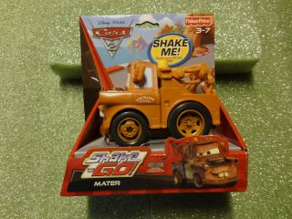 2010 Fisher - Price Disney Pixar Cars 2 - Shake N Go - Mater