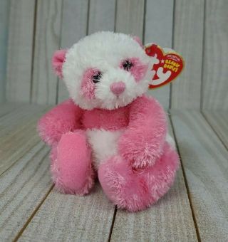 Ty Dainty The Pink Panda Beanie Baby - With Tags