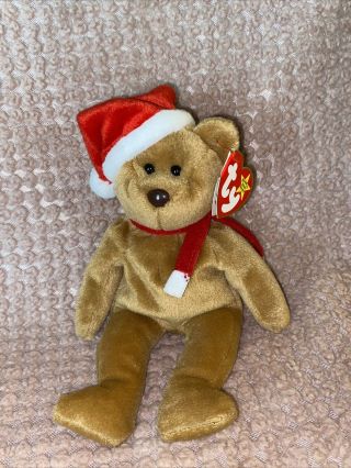 Ty Beanie Baby 1997 Holiday Teddy Bear