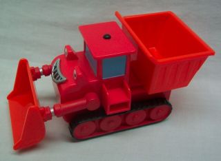 Hasbro 2001 Bob The Builder Talking Red Muck Dump Truck 3 " Figure Toy Vehicle
