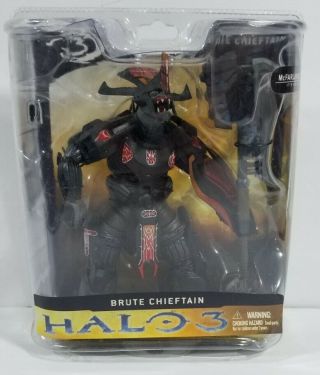 2008 Mcfarlane Toys Halo 3 Series 1 - Brute Chieftain Action Figure -