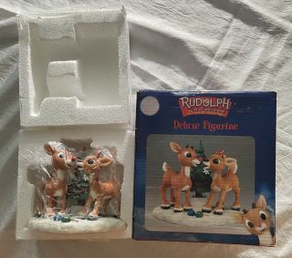Enesco Rudolph & The Island Of Misfit Toys Deluxe Figurine Reindeer Clarice