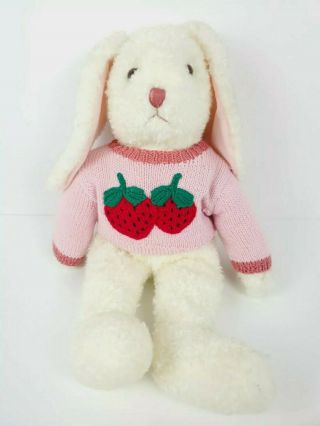 Vtg Retired Ty Curly Plush Rabbit Bunny 18” Large Beanie 1991