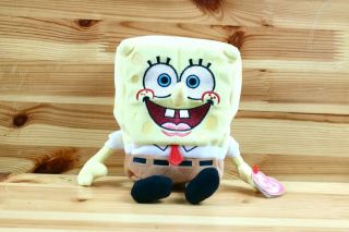 Ty Beanie Babies Spongebob Squarepants 8 " Stuffed Plush Retired - 2004 Nwt