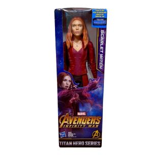 Marvel Avengers Infinity War Scarlet Witch - Titan Hero Series Power 12 "