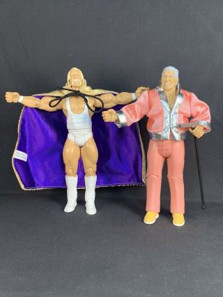 Wwe Jakks Classic Superstars Hulk Hogan And Freddie Blassie Wwf Loose