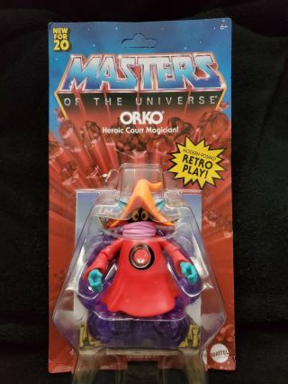 Masters Of The Universe Motu Origins Orko Unpunched Not Card Vhtf