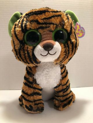 Ty Beanie Boos Stripes The Tiger Plush With Tag 9 " 2010 Retired