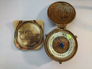 The Golden Compass Alethiometer And Carry Bag Set Toy Collectible