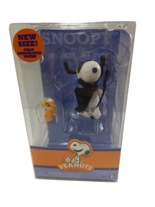 2011 Peanuts Snoopy,  Woodstock Articulated Halloween Posables Set