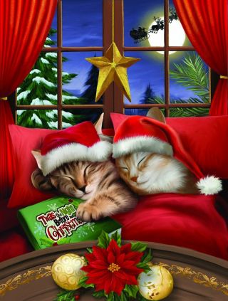 To All A Merry Christmas 500 Pc Jigsaw Puzzle By Sunsout - Christmas Puzzle