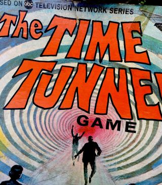 Vintage 1966 Time Tunnel Board Game Ideal Toys